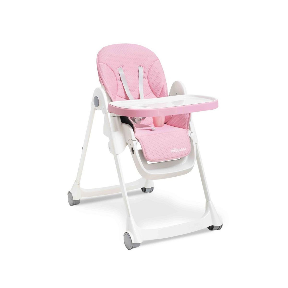 INTERBABY Chaise Haute Comfort Eat Rose