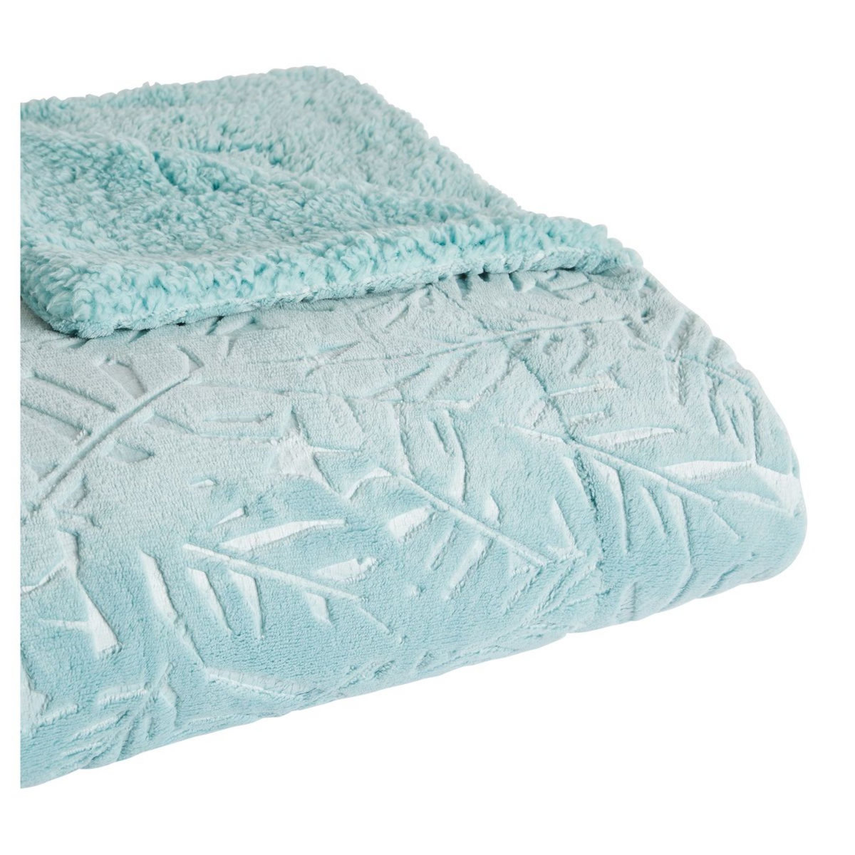 ACTUEL Plaid uni en flanelle 230 g/m² PARADISE