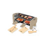 Voir la diapositive 2 : LITTLE BALANCE Appareil à raclette 2 personnes 350w marron/noir - 8693