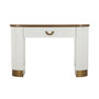 Voir la diapositive 2 : Paris Prix Console en Bois Avec 1 Tiroir  Tolosa  121cm Blanc & Naturel