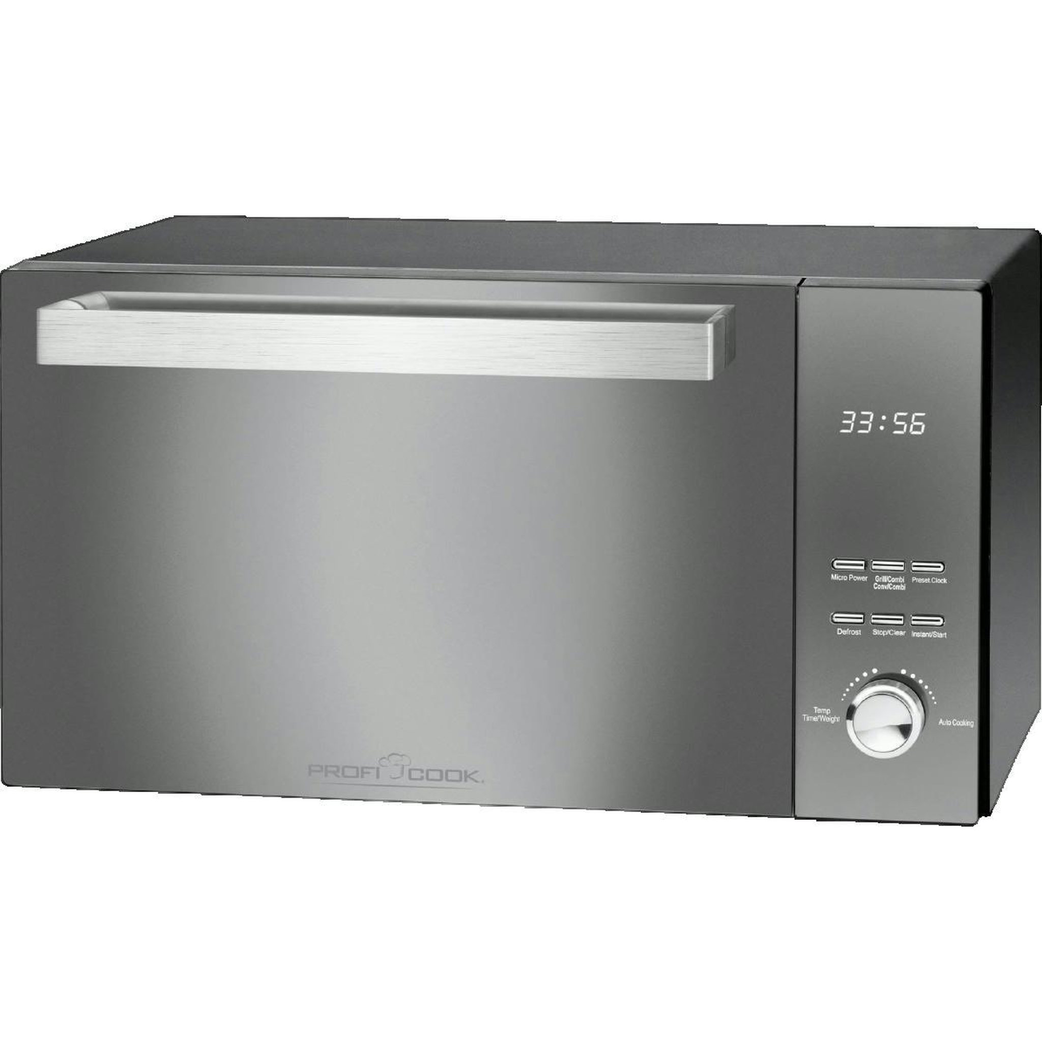 Voir la diapositive 1 : Profi Cook Micro-ondes ProfiCook PC-MWG 1204 avec grill