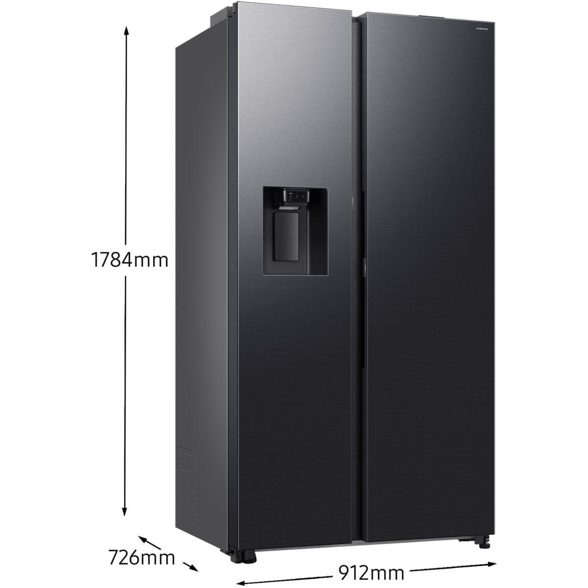 Voir la diapositive 5 : Samsung Réfrigérateur Américain RS80F64KEF