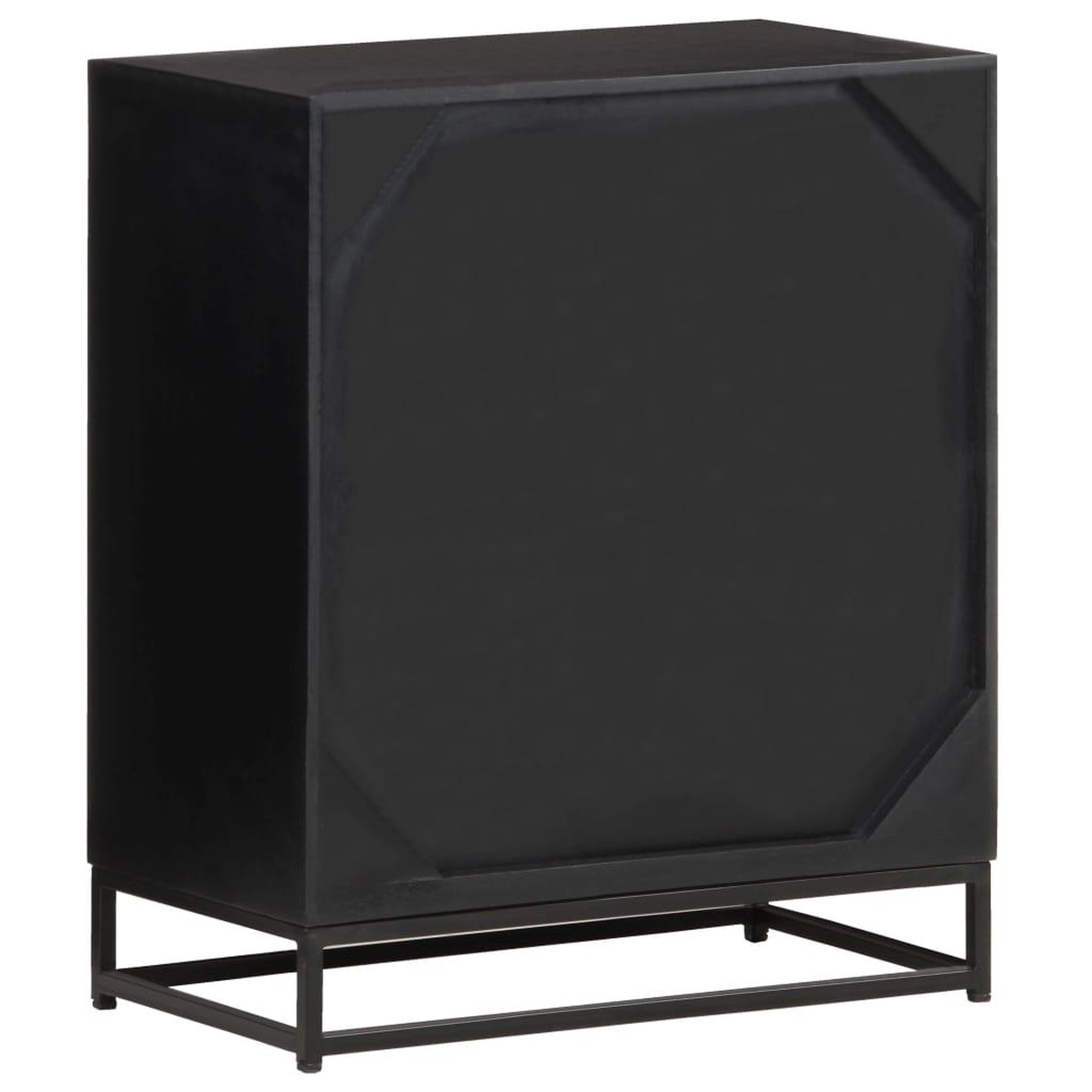 Voir la diapositive 4 : VIDAXL Table de chevet 40x30x50 cm bois de manguier massif