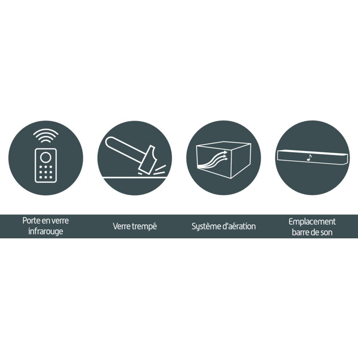 Meliconi Meuble TV BELOVO 160