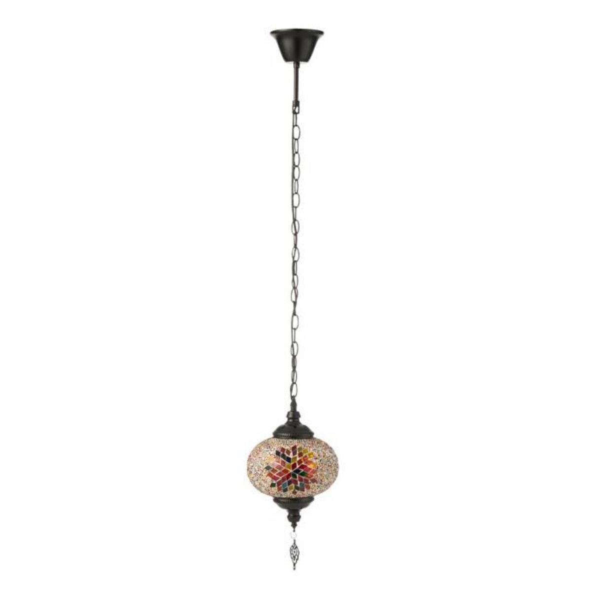 Paris Prix Lampe Suspension Mosaïque  Neal  18cm Multicolore