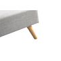 Voir la diapositive 6 : Lit scandinave tissu avec tête de lit et sommier 160x200 cm PORTIMAO