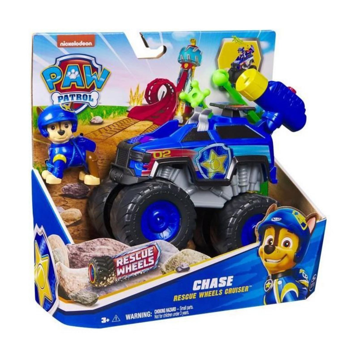 Spin Master SPIN MASTER VÉHICULE + FIGURINE RESCUE WHEELS CHASE La Pat' Patrouille