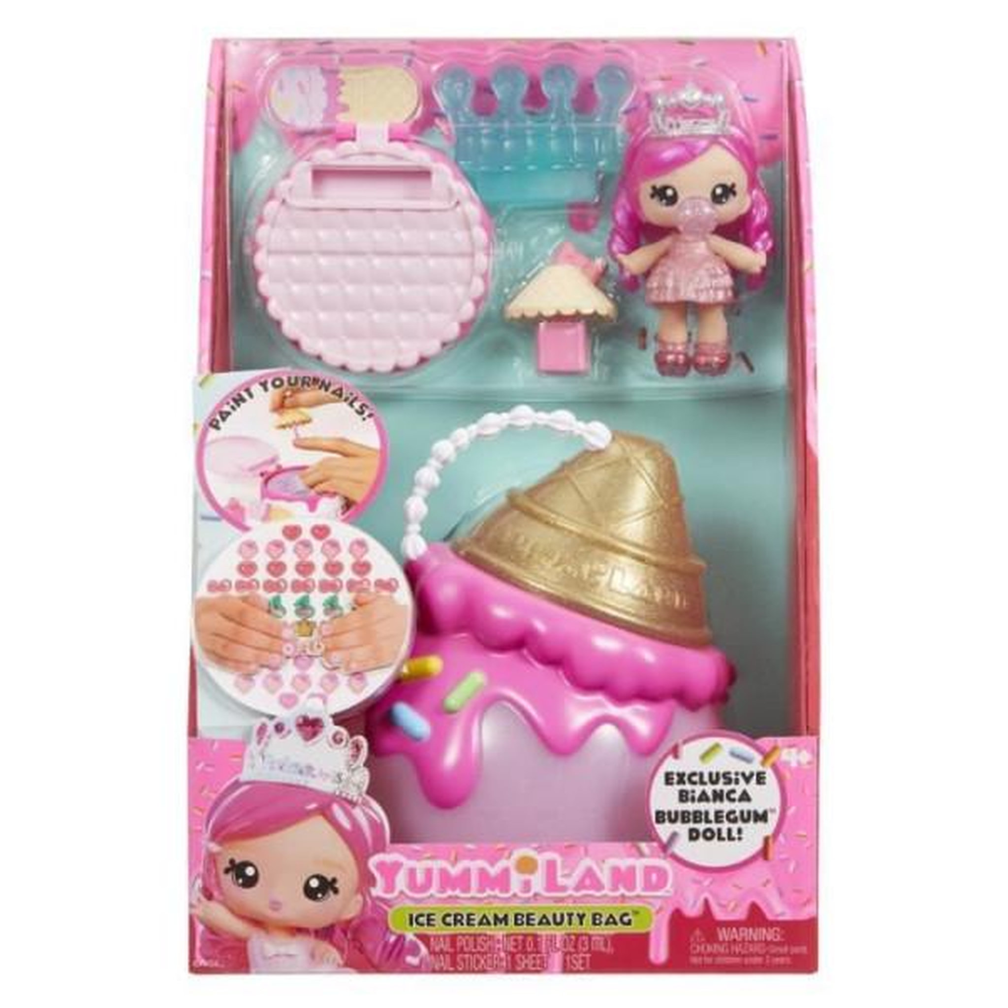 Voir la diapositive 4 : L.O.L. SURPRISE! Yummiland Beauty Bag Playset + Lip Gloss Doll - Ice Cream Beauty Bag