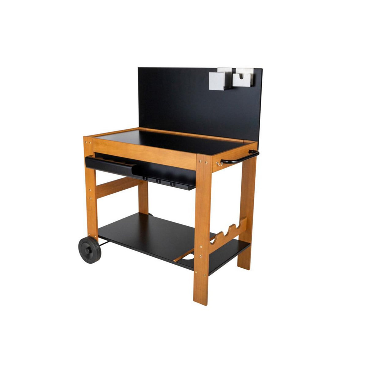 SOMAGIC Chariot pour plancha en bois Halong - Somagic