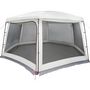 Voir la diapositive 3 : VIDAXL Tente piscine toit amovible parois maille gris 670x590 cm