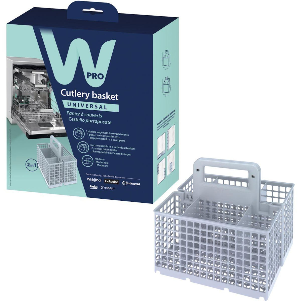 WPRO Panier à couverts LV  DWB304