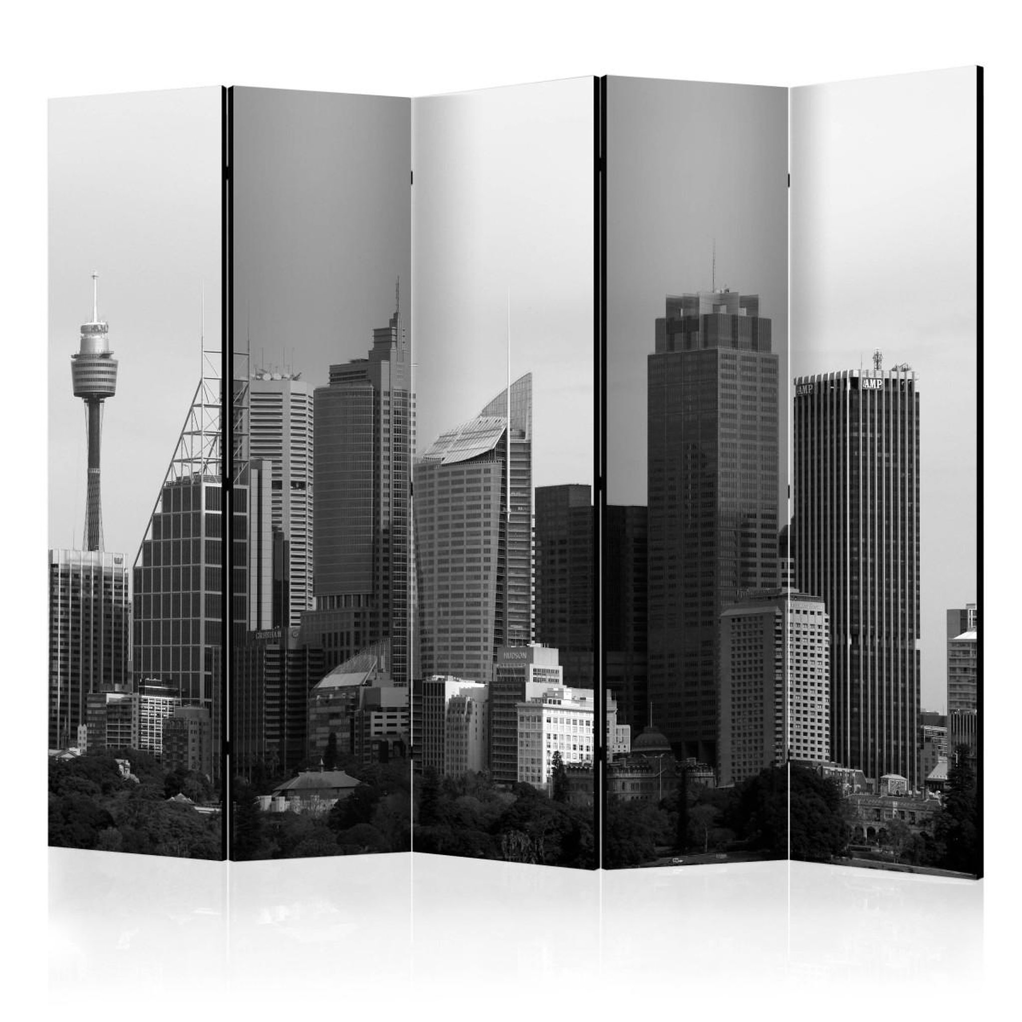 Paris Prix Paravent 5 volets  skyscrapers in sydney  172x225cm