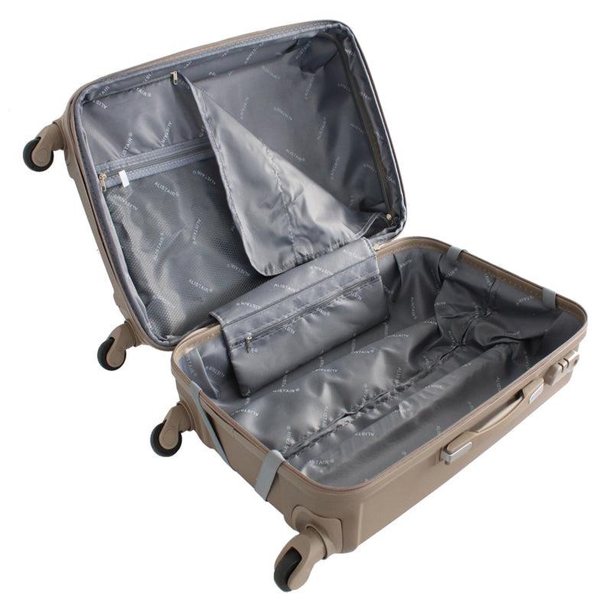 Voir la diapositive 4 : Alistair Valise taille moyenne Alistair - Collection Iron - 4 roues - ABS ultra résistant