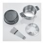 Voir la diapositive 5 : SEVERIN SEVERIN FO2473 Fondue electrique 8 personnes avec caquelon inox amovible, Inclus : Protection anti-projections et 8 fourchettes