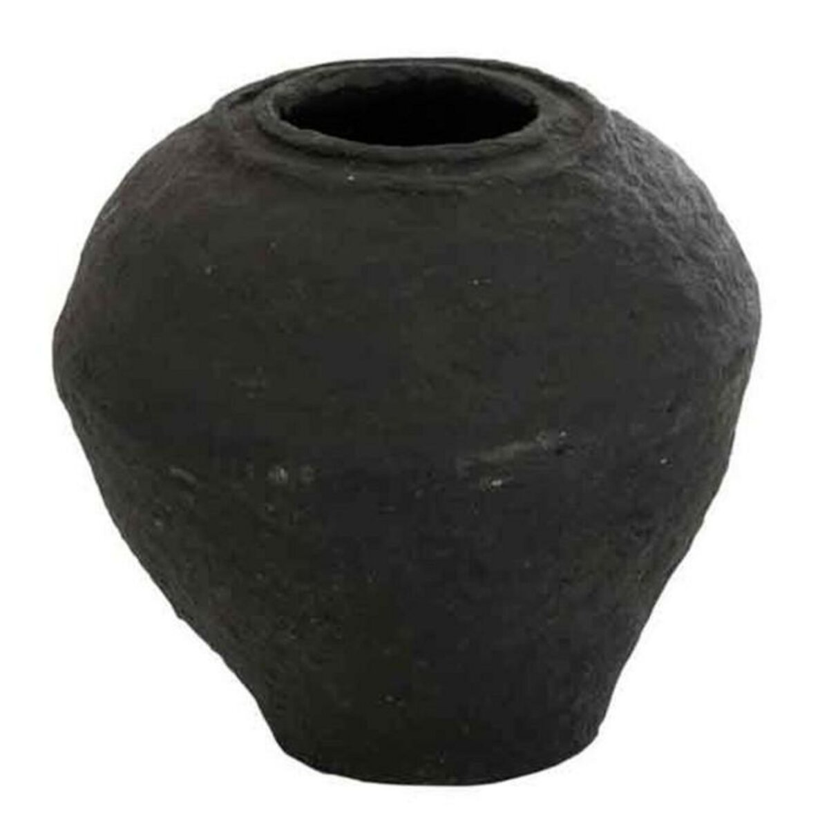 Paris Prix Vase Design  Papier Mâché  45cm Noir