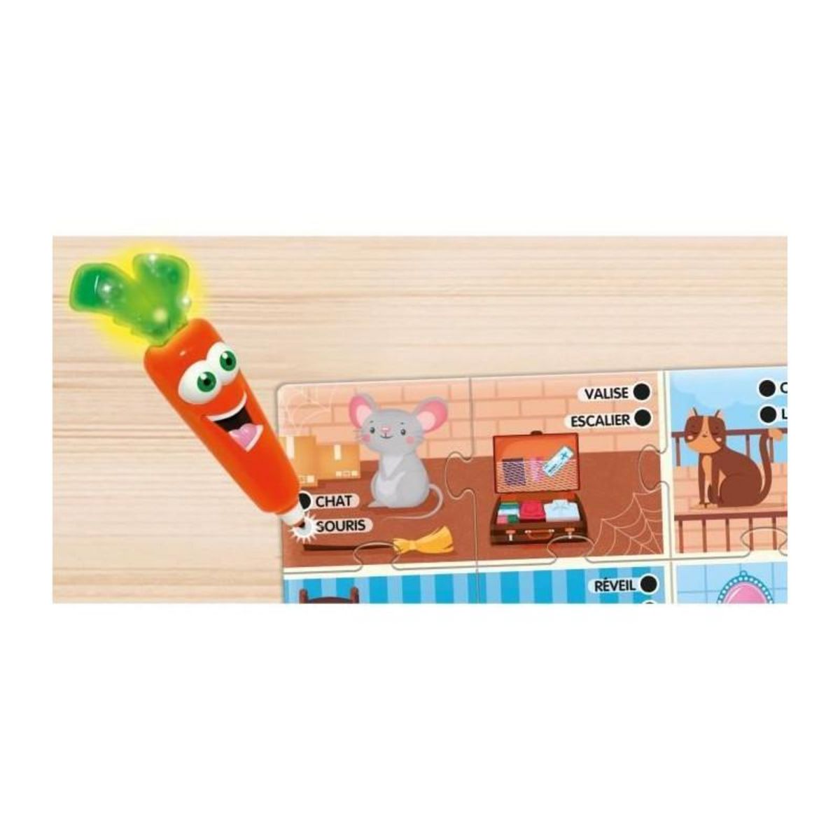 LISCIANI GIOCHI ABC & premiers mots - Carotina - abécédaire interactif - LISCIANI