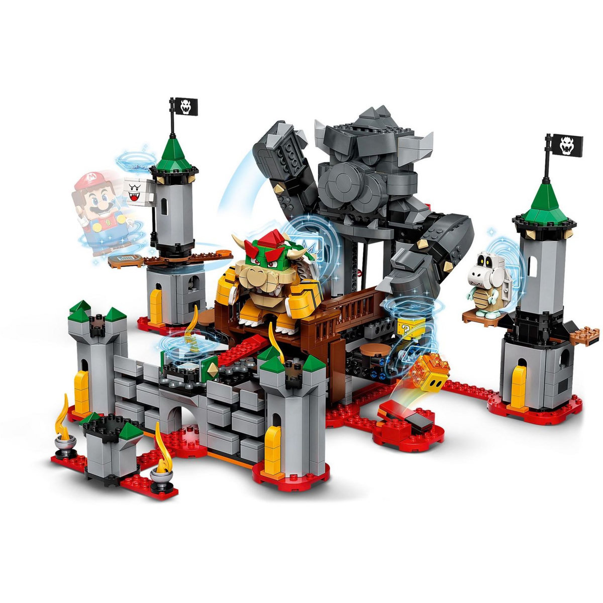 LEGO Super Mario 71369 Ensemble d'Extension La bataille du château de Bowser
