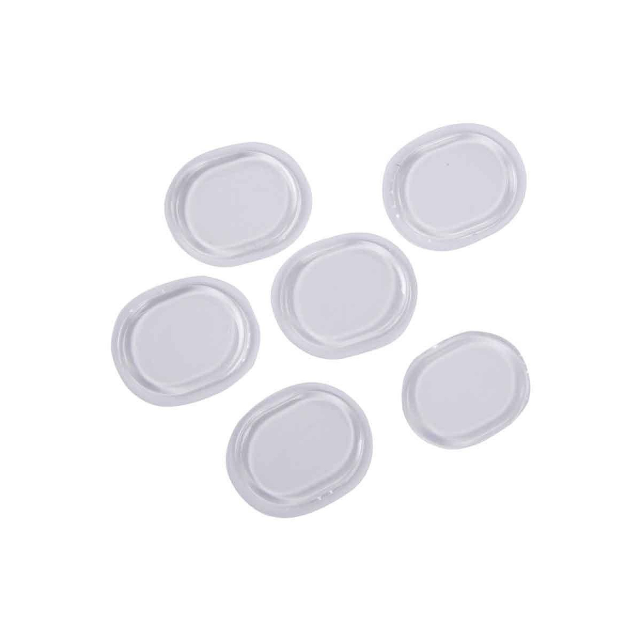 FLIPLESS Lot de 6 coussinets chaussures  gel  transparent