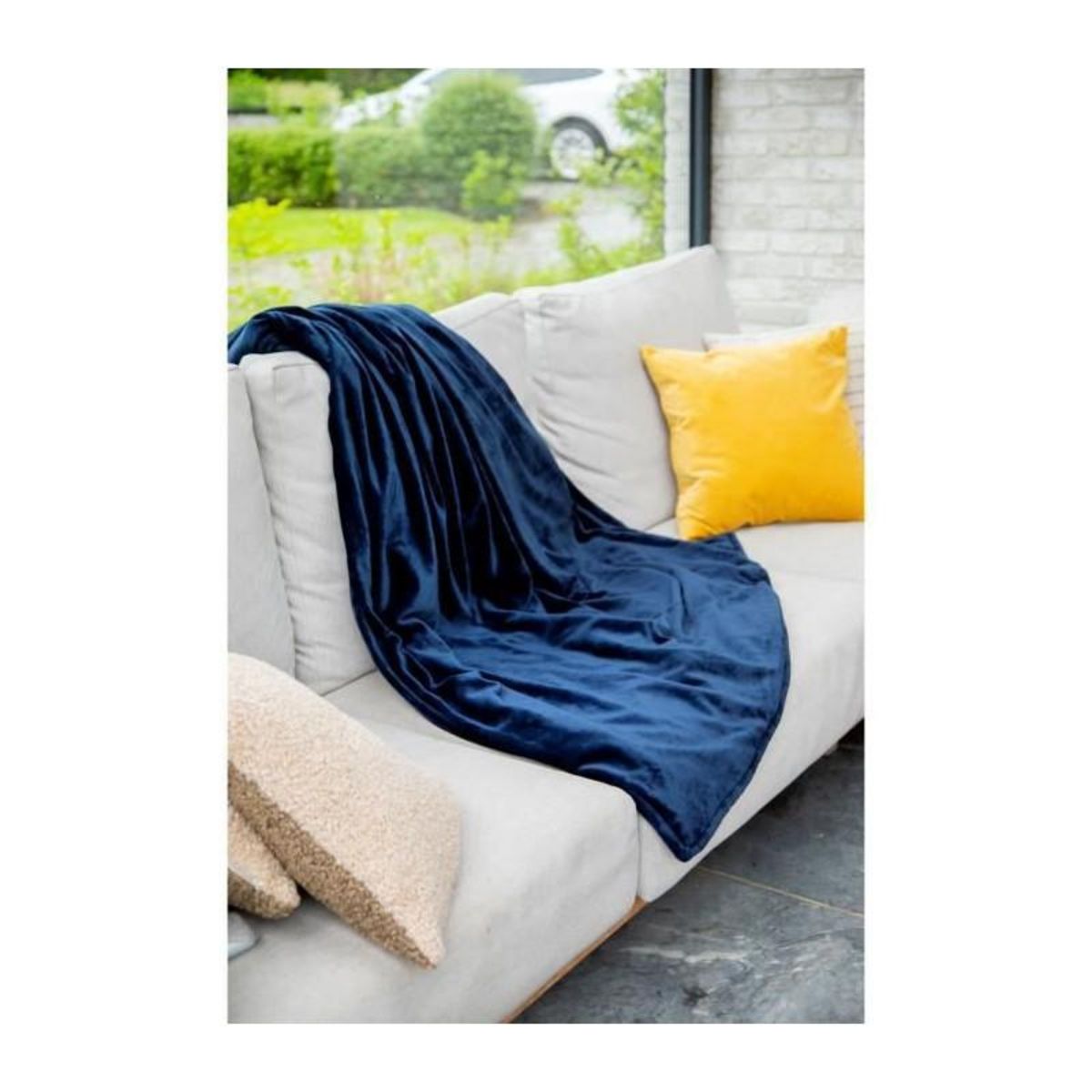 Domo Surcouverture chauffante électrique DOMO - 10 réglages - Jusqu'a 10 heures - Bleu