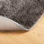 Voir la diapositive 5 : VIDAXL Tapis ISTAN a poils longs aspect brillant gris Ø 120 cm