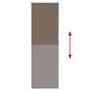 Voir la diapositive 5 : VIDAXL Store enrouleur occultant cafe 45x150cm largeur du tissu 40,7cm