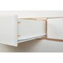 Voir la diapositive 5 : Paris Prix Lit Banquette en Bois 4 Tiroirs  Max  90x200cm Blanc