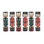 Voir la diapositive 1 : ATMOSPHERA Lot de 6 Crackers  Casse Noisette  25cm Multicolore