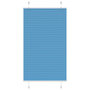 Voir la diapositive 1 : VIDAXL Store plisse bleu 70x150 cm largeur du tissu 69,4 cm polyester