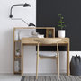 Voir la diapositive 4 : TOILINUX Bureau design scandinave en bois MARTIN - Beige