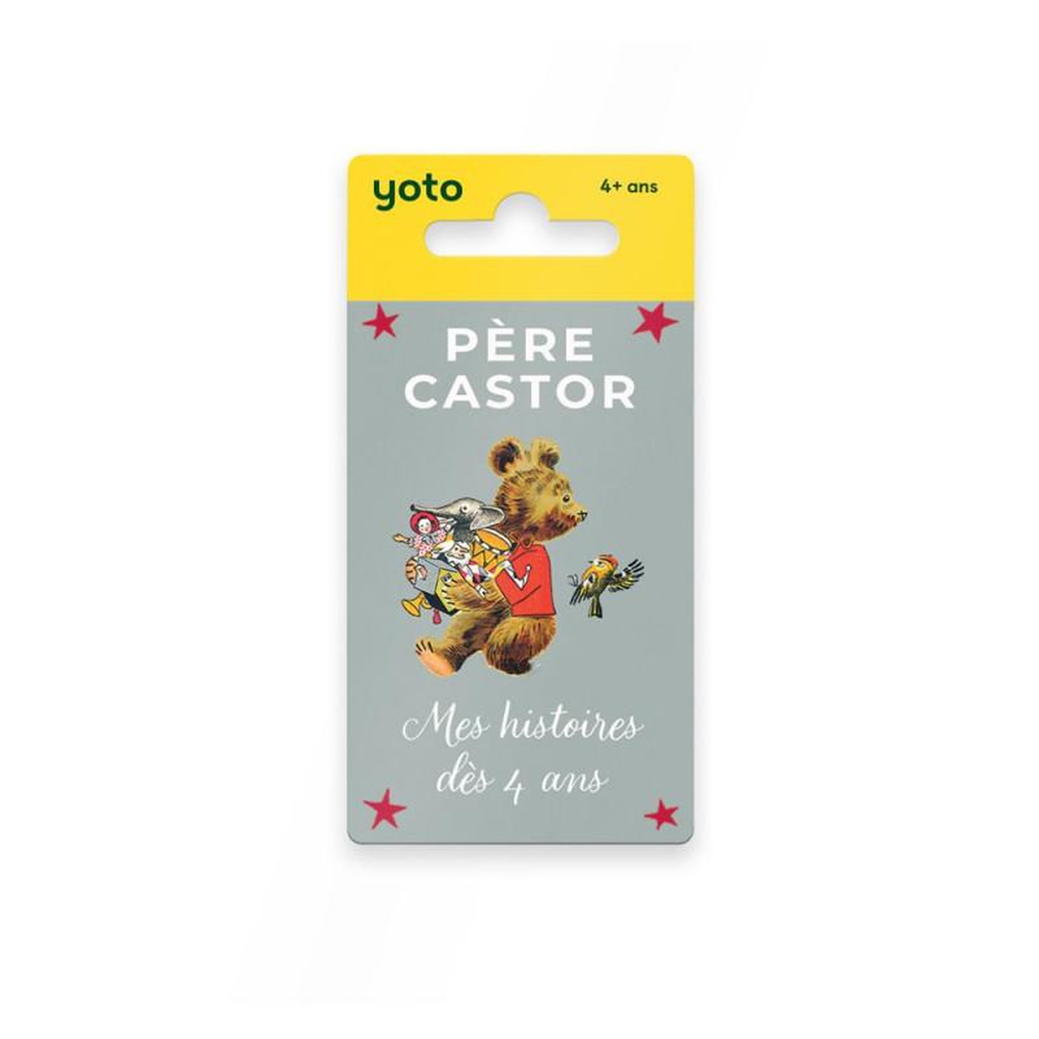 YOTO Carte pour conteuse à histoire Yoto Père Castor Mes histoires dès 4 ans
