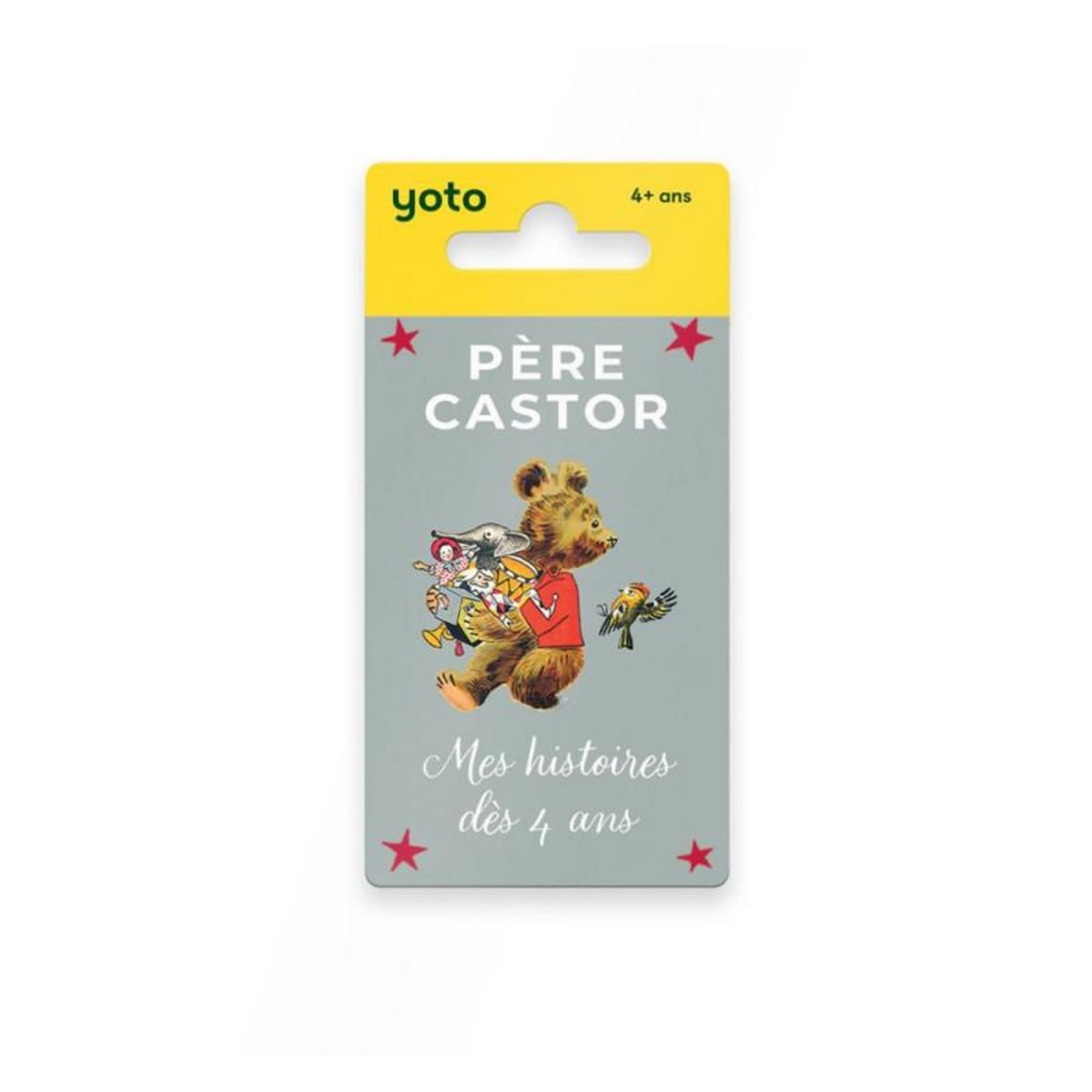 YOTO Carte pour conteuse à histoire Yoto Père Castor Mes histoires dès 4 ans