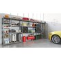 CENTRALE BRICO Concept rangement de garage MODULÖ STORAGE SYSTEME EXTENSION 5 étagères 16 plateaux longueur 505 cm