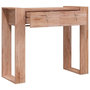 Voir la diapositive 3 : VIDAXL Table console 90x35x75 cm Bois de teck solide