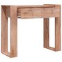 Voir la diapositive 3 : VIDAXL Table console 90x35x75 cm Bois de teck solide