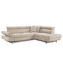 Voir la diapositive 6 : BEST MOBILIER Linea - canapé d'angle droit convertible - 5 places - avec têtières