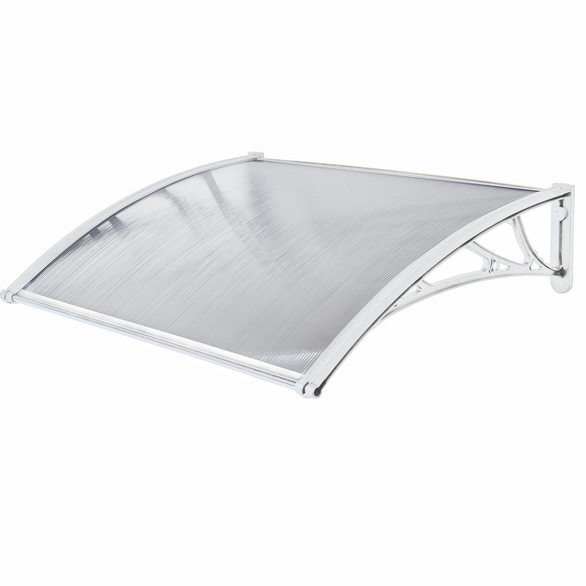  Marquise polycarbonate blanche 80 x120cm WERKA PRO