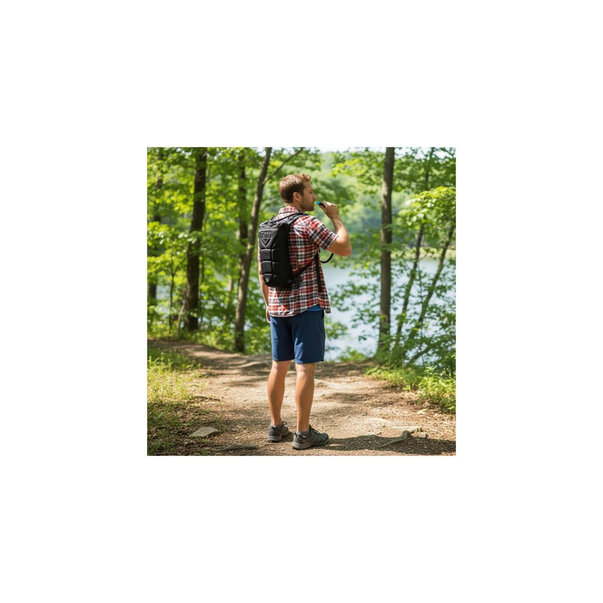 O'Camp Sac à dos d'hydratation avec poche à eau - O'Camp - Contenance : 1 Litre