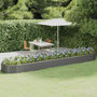 Voir la diapositive 1 : VIDAXL Lit sureleve de jardin Acier enduit de poudre 507x100x36cm gris