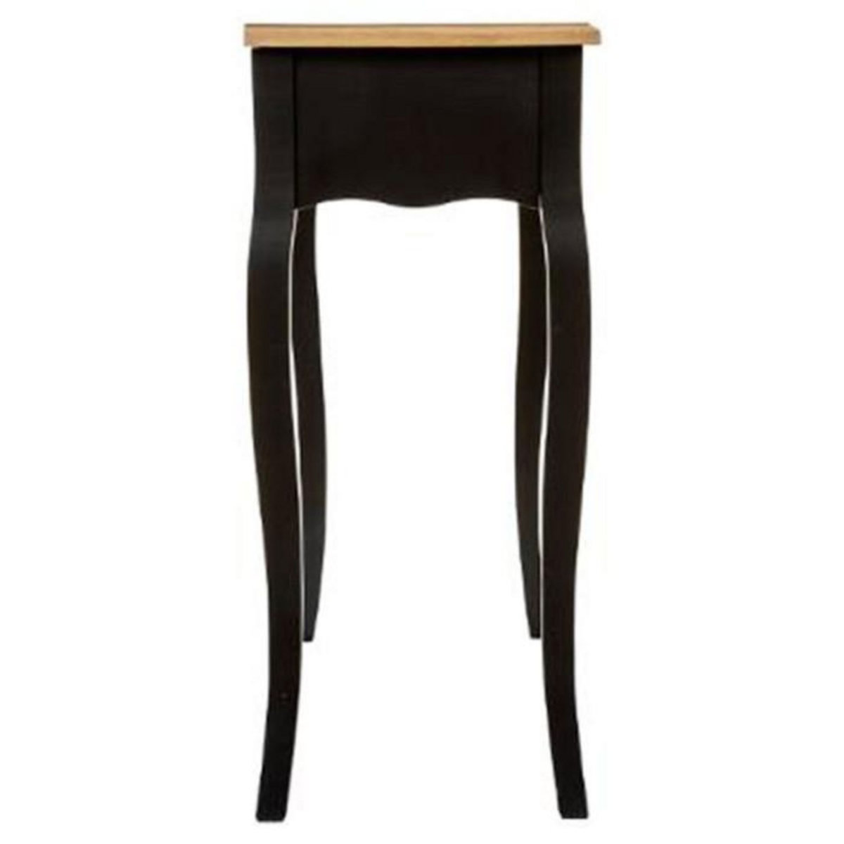 ATMOSPHERA Console Chrysa - 2 tiroirs - Noir et Bois