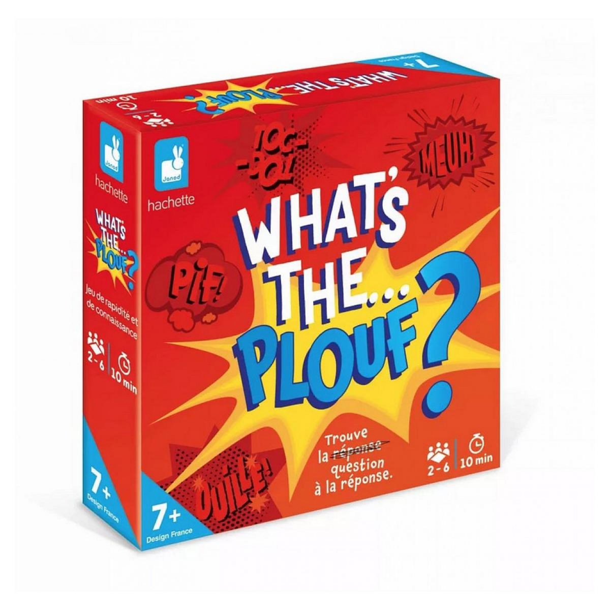 Juratoys-Janod What s the plouf - Trouve la question a la reponse