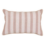 ATMOSPHERA Coussin Déco à Rayures  Groove  38x58cm Beige
