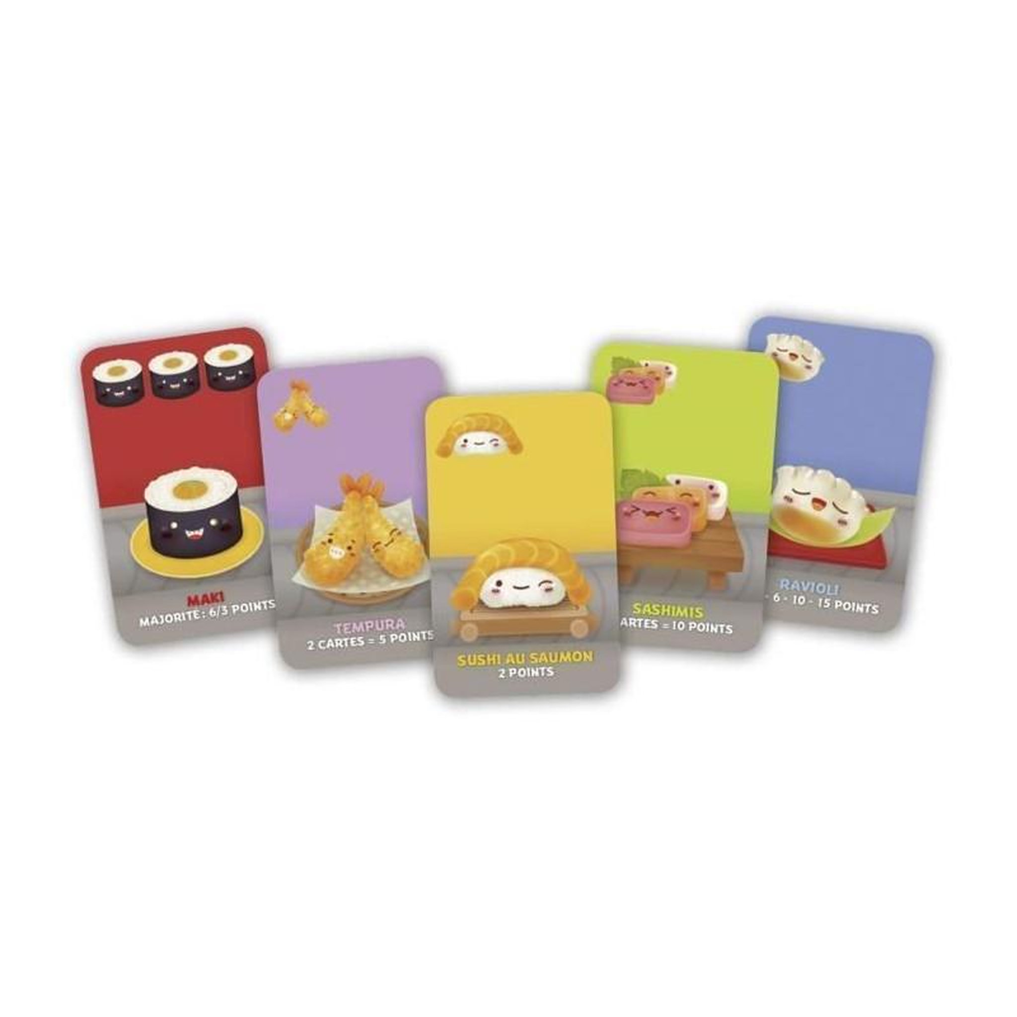Voir la diapositive 2 : Asmodee - Sushi Go - jeu de memoire