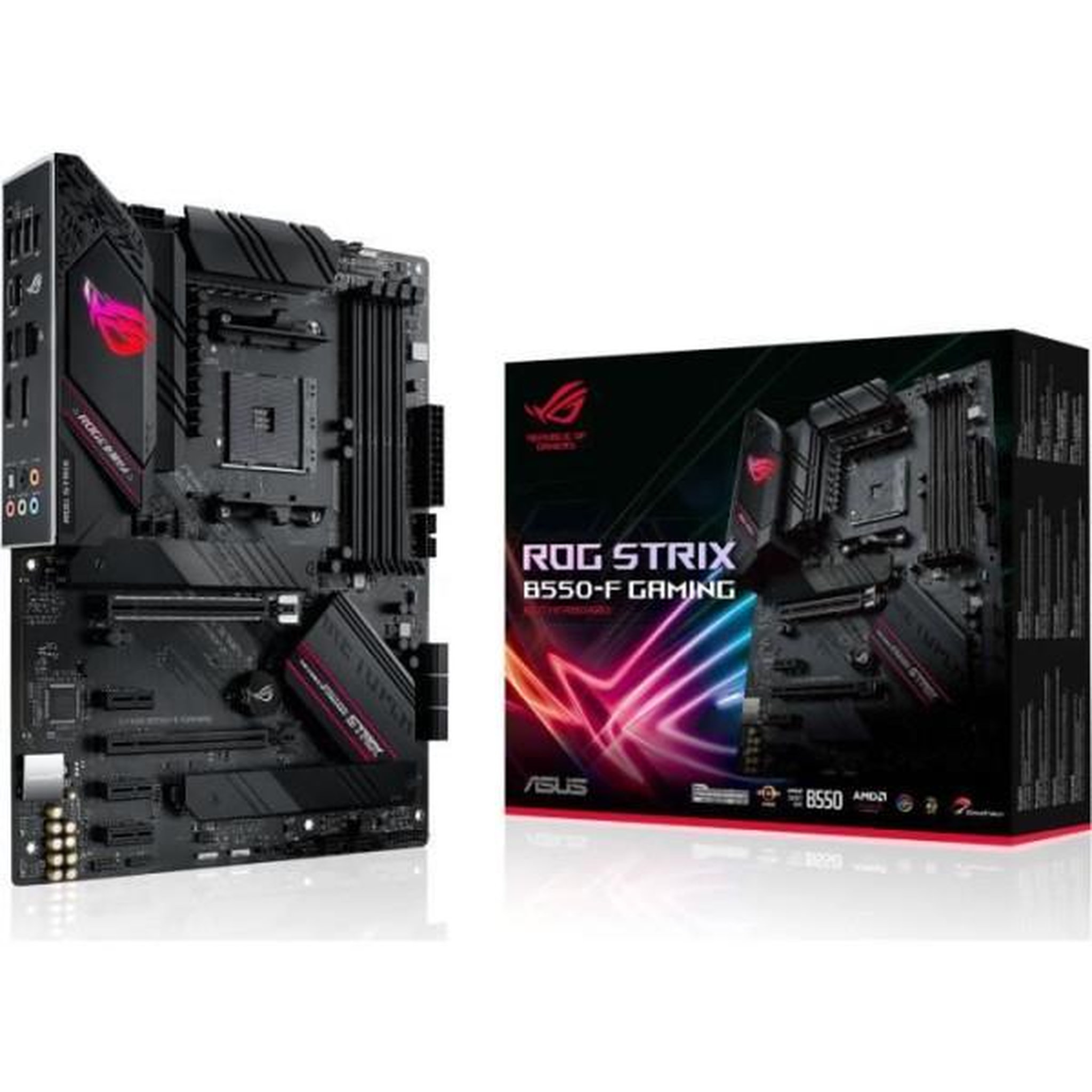 ASUS Carte mere - ASUS - ROG STRIX B550-F GAMING - AMD B550 - Emplacement AM4 ATX
