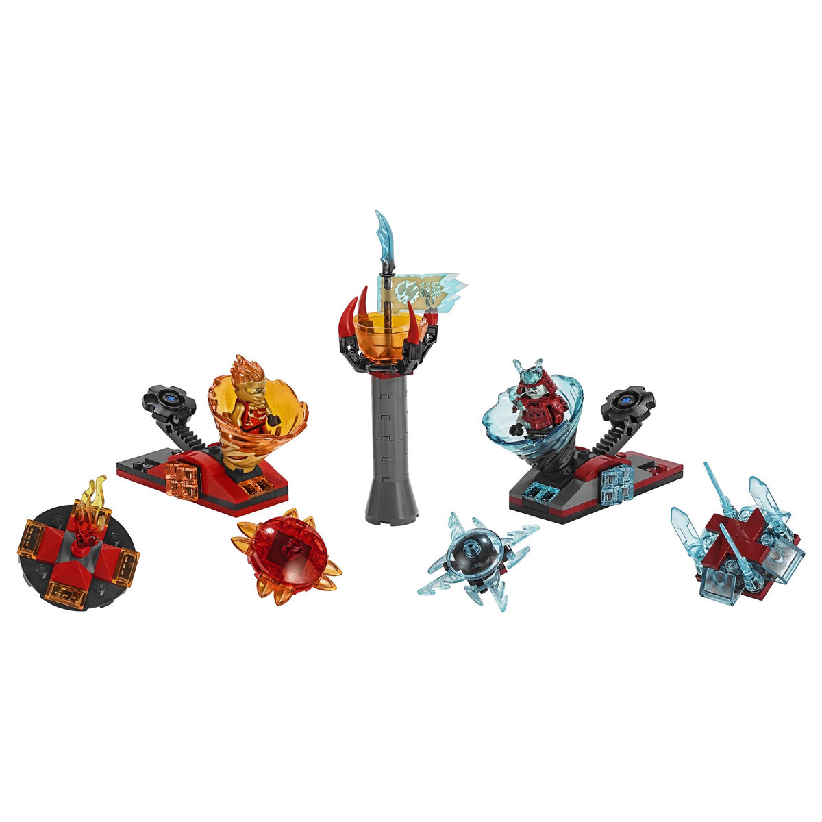 LEGO Ninjago 70684 - Spinjitzu Slam - Kai vs. Le samouraï