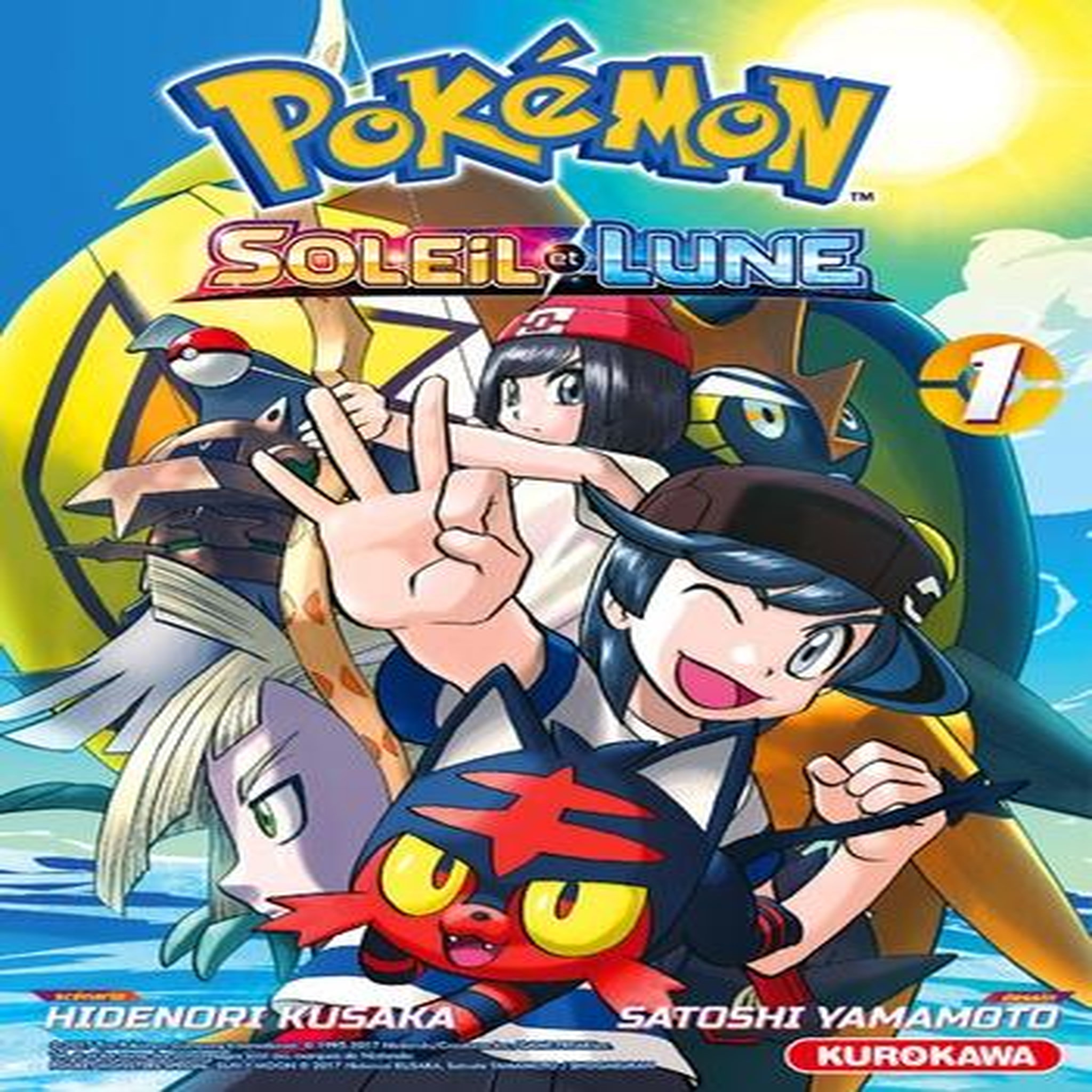 Pokemon soleil et lune Tome 1, Kusaka Hidenori