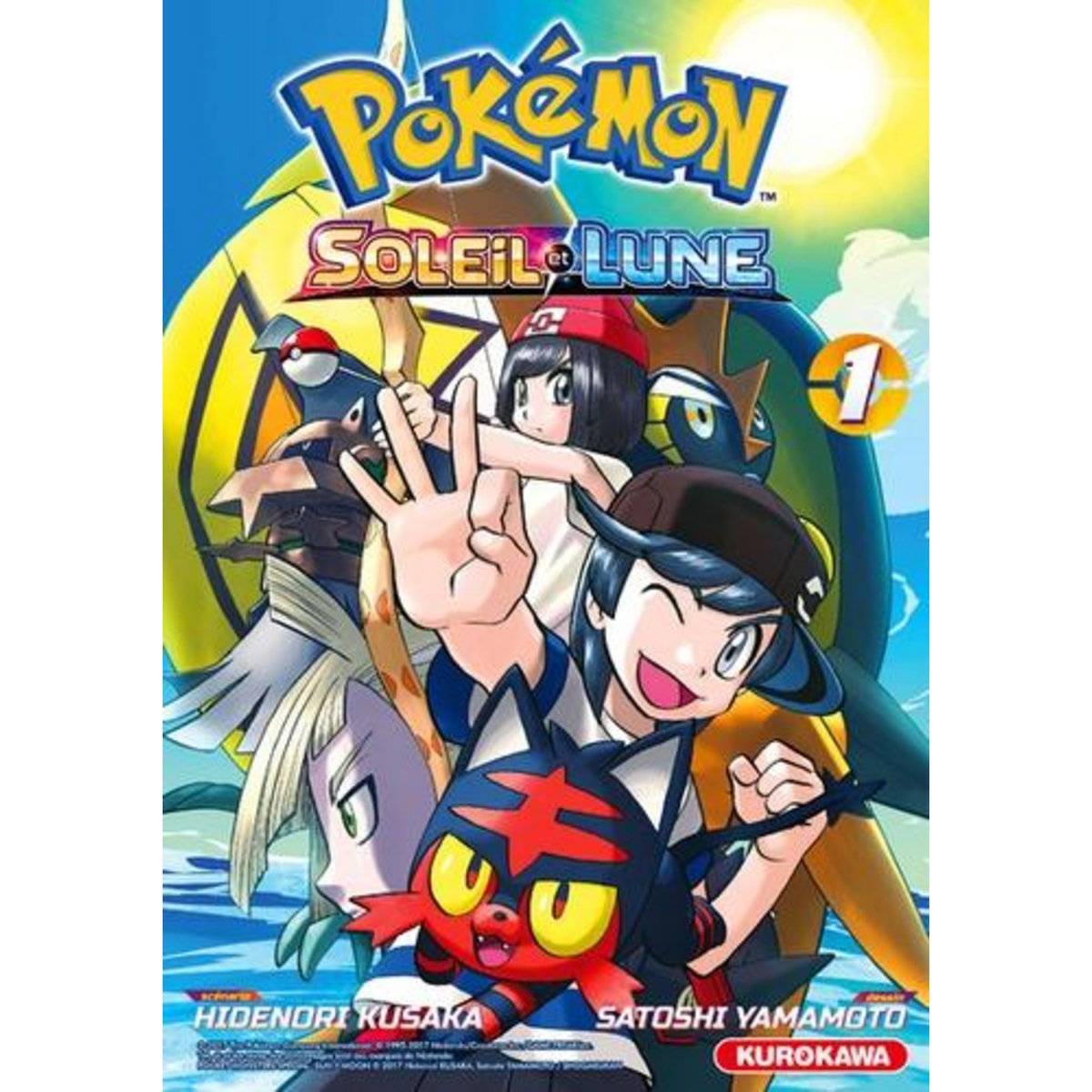 Pokemon soleil et lune Tome 1, Kusaka Hidenori