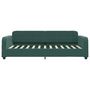 Voir la diapositive 3 : VIDAXL Lit de repos sans matelas vert fonce 90x200 cm velours