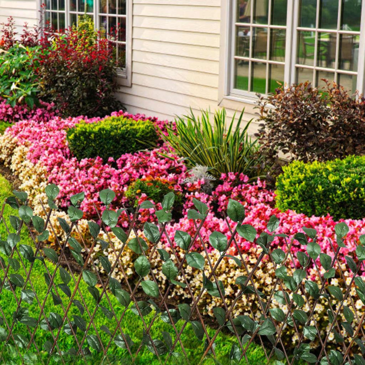 VIDAXL Cloture en treillis de saule 5 pcs 180x90 cm