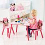 Voir la diapositive 7 : MINNIE Minnie Mouse - Ensemble table et 2 chaises pour enfants