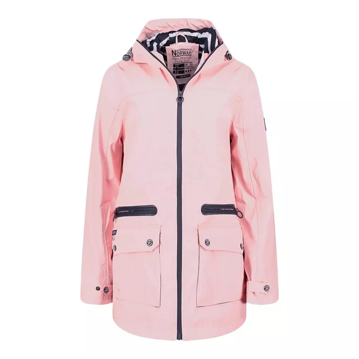GEOGRAPHICAL NORWAY Parka Rose Femme Geographical Norway Dolaine